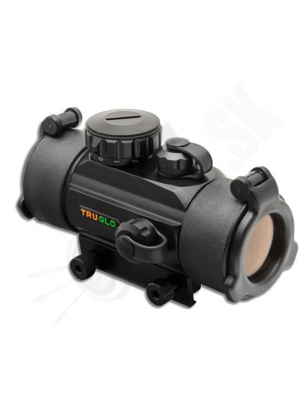 TRUGLO CROSSBOW SIGHTS TRADITIONAL RED DOT 1 X 30MM RHEOST