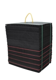 Target for archery and crossbow polyfoam 45x45x30 up to 350 fps and for use of broadheads