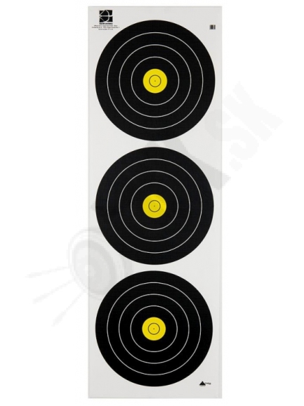 5.9. Terče na terénnu lukostreľbu 20 cm (trojičky) vodeodolné polyesterové terče DECUT 