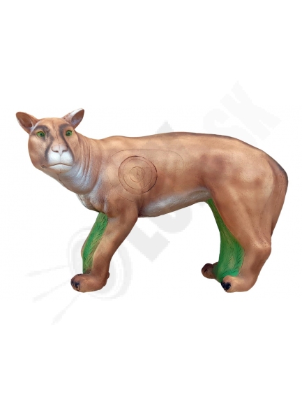 eleven cougar 3D target with insert