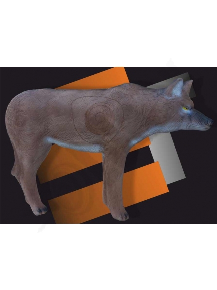 Eleven 3D Wolf with insert brown / black / white