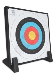 Terčovnica na detský luk do 24 lbs 90x90x7 s penovým stojanom a terčom ľahko prenosný (6117)