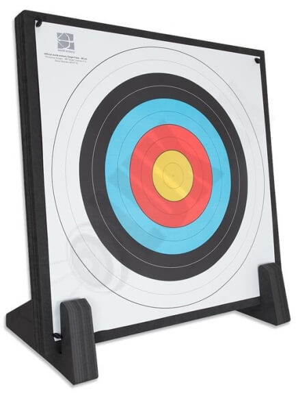 5.2. Terčovnica na detský luk do 24 lbs 90x90x7 s penovým stojanom a terčom ľahko prenosný (6117)