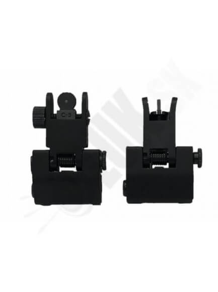 Foldable sights steel for crossbow