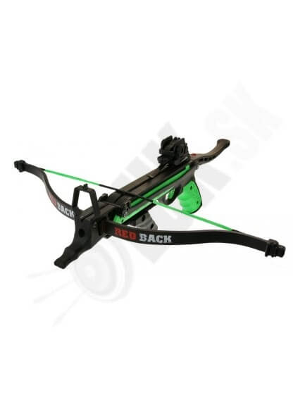 2.2. Pištoľová kuša HORI-ZONE redback 50 lbs čierno-zelená - výborná kuša pre menších/slabších (802312)
