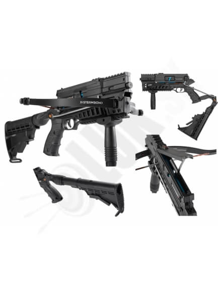 Pistol crossbow STEAMBOW AR-6 Stinger II with 6 bolt magazine