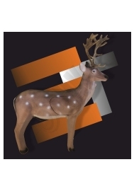 D daniel s pravým parožím  (veľké zviera) (fallow deer ELEVEN)