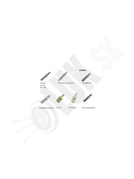 6. Piny EASTON na EASTON ACE, Carbon one, ACG/Navigator, CROSS-X Ambition, CE Predator II, CXL, CE X-buster 