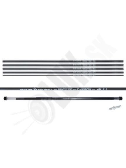 3.9. Skylon PRECIUM 4,9 mm tenký karbónový súťažný šíp / holá trubka 0.003 presnosť
