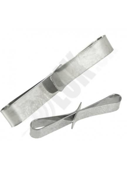 1.8 Háčik/klip/clip spona na tulec bočný kovový nerezový (42191)