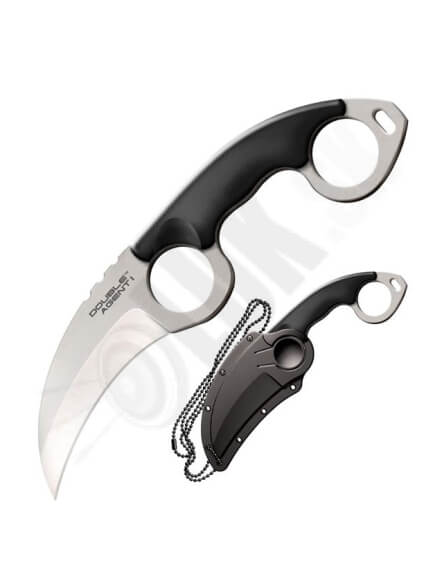 5.9. Nôž typ Karambit nosený na krku COLD STEEL Double Agent I (87523)