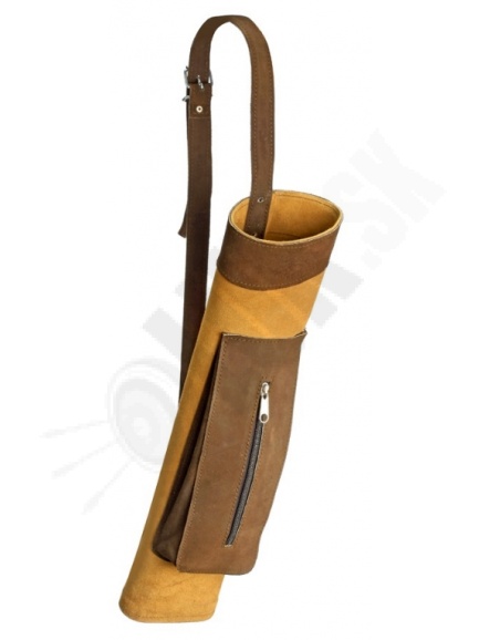 7.9.4. Kožený tulec na chrbát elToro s vreckom na zips (42262)