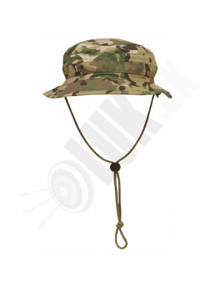 3.5. MFH Maskáčový klobúk rip stop operation camo S/M/L/XL  dessert camo