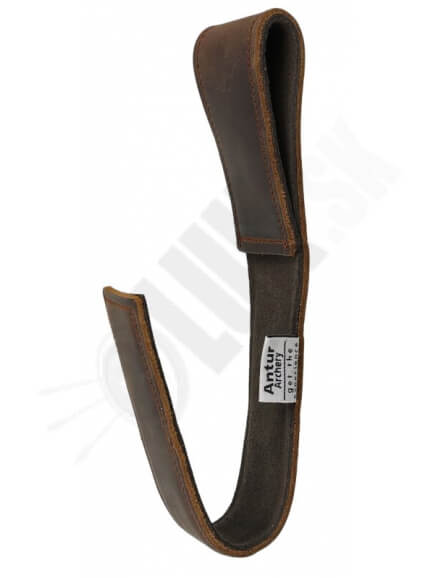 3.9. Držiak na zavesenie luku z kože ANTUR hnedý