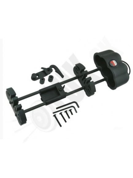 1.1.1. Držiak maximal EDGE double gripper na 5 šípov čierny (75116)