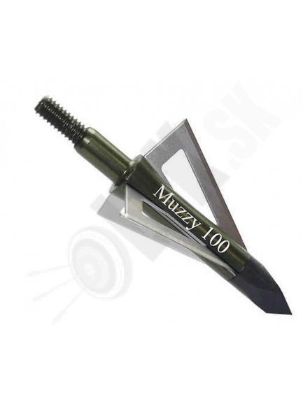 4.5. Lovecké hroty MUZZY standard 100 gn  na dlhé vzdialenosti a veľkú zver 6ks balenie - top presné lovecké hroty (51590,1)
