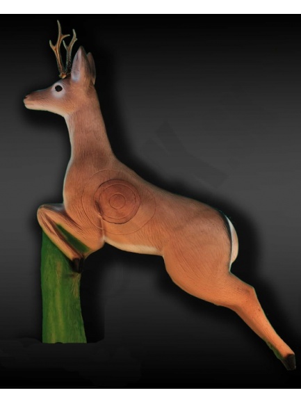 6.4. skáčuci srnec s parožím ELEVEN 3D s insertom (leaping deer)