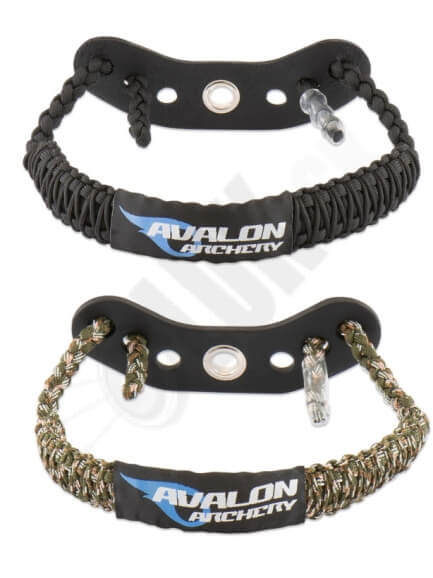 1.8. Remienok na luky Avalon XHD paracord čierny/ žlto-hnedý/ šedo-zelený (76142)