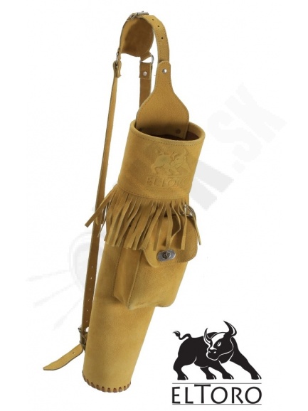 8.4. tulec na chrbát kožený EL TORO II svetlý (42275)