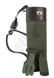 BEIER chrbtový tulec na šípy + rukavica + chránič na pažu set