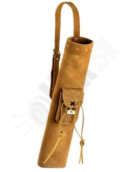 4.7. Kožený tulec na šípy  EL TORO na chrbát (42263)
