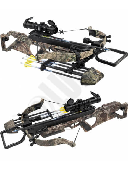 8. Reflexná kuša Excalibur Extreme Suppressor micro s  EXT kľukovým naťahovačom 400 fps (78956)