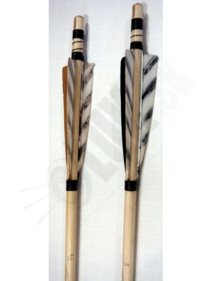 7.3 Tradičný drevený šíp SZALOKY KELEX 11/32 s klasickým dreveným koncom (tradinock) (45-50 lbs) V a V+   30´´ aj 32´´(3095-)