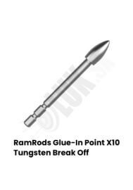 Ramrods hroty X10 break off tungsten 12 ks