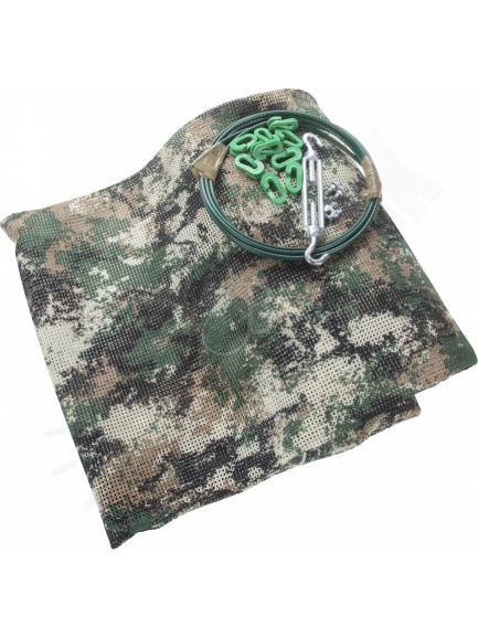 4.1. Záchytná sieť ERA NET field camo /maskáčová 1,2 x 1,2m    alebo rozmer 1,2 x 2m