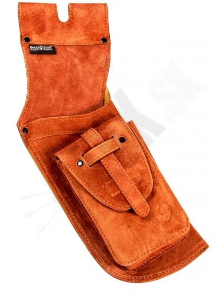 6.7. Field tulec na šípy Buck trail TOPS hnedý suede 44 cm (42601)