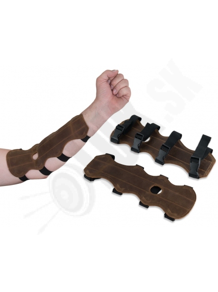 4.9.1 Chránič Bucktrail Nubuk kožený dlhý 30 cm (20749)