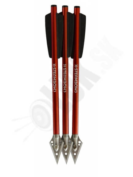 9.6. Šípky s loveckým hrotom STEAMBOW 6,3´´ 3 ks (50173)