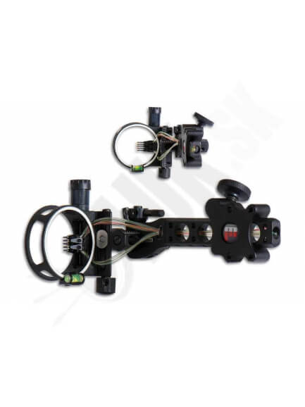 1.6. Lovecký zameriavač MAXIMAL GLOW micro extension sight (z luku rýchlo-odnímateľný) 5 pin s podsvietením (4522)