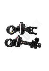 Axcel Accutouch HD slider s damperom Accustat 5 pin a Axcel Accutouch carbon pro slider 5 pin pevný/odnímateľný (fixed mount/extension)
