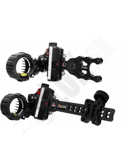 8. Axcel Accutouch HD slider s damperom Accustat 5 pin a Axcel Accutouch carbon pro slider 5 pin pevný/odnímateľný (fixed mount/extension)