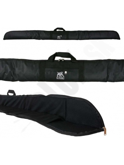 8.3. Polstrovaná taška na 2 luky longbow 187 cm čierna (4175)