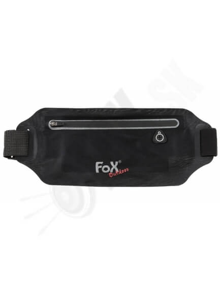 3.2. Peňaženka/ ploché púzdro na beh, turistiku alebo pohyb v lese FOX OUTDOOR čierna (9905)