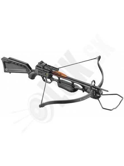 1.1.2. Rekreačná reflexná kuša JAG1 simple 150lbs alebo 175 lbs čierna s jednoduchým mieridlom a 2 šípami (80225)