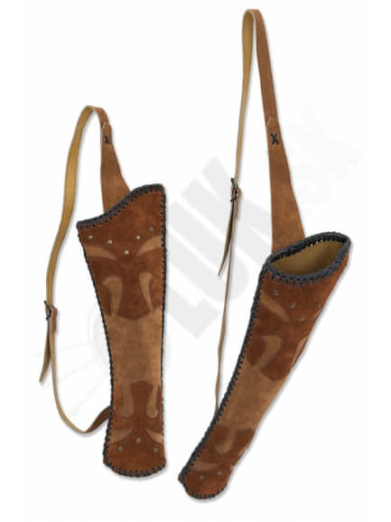 8.5. Kožený chrbtový tulec Bucktrail Bronco suede 53 cm (42301)