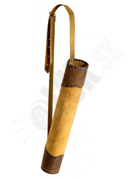 8. Kožený tulec chrbtový ručne šitý EL TORO (4227)
