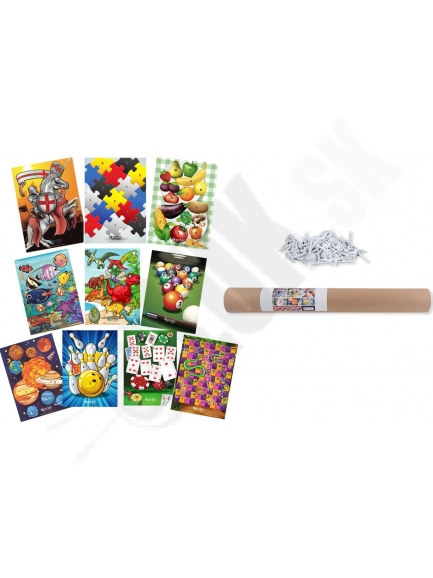 9. Egertec zábavné terče na lukostreľbu jednotlivo/set