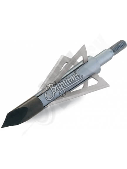 9. Lovecký hrot MUZZY 4-čepeľové 90/100/125 gn balenie 6ks (51592)