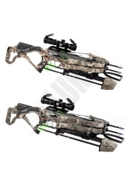 Dvojvýstrelová kuša EXCALIBUR TWINSTRIKE TAC2 TACT-100 scope v camo farbe timber strata/mossy oak camo (78992)