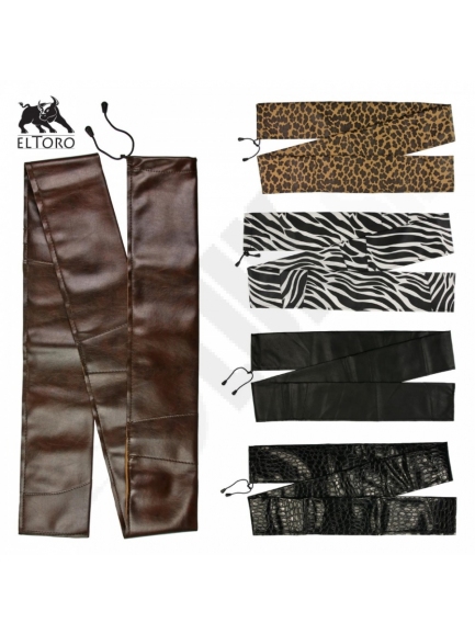 5.5. Návleky na longbow v dizajne koži zvierat - rôzne druhy 189x11,5 cm