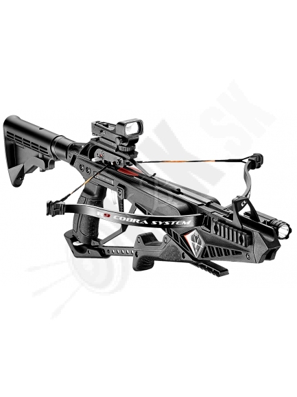 2.7.5.  Malá reflexná kuša EK COBRA R9 deluxe 240 fps s kolimátorom a pákovým nabíjaním (80245)