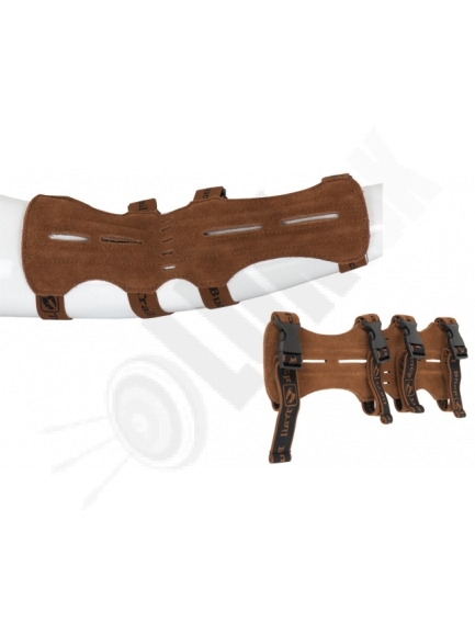 7.4.1 Dlhý kožený chránič Bucktrail essential 28 cm hnedý (20441)