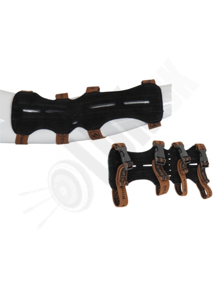 7.4.2 Dlhý kožený chránič Bucktrail essential 28 cm čierny (2044)