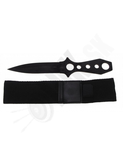 1.6. Vrhací nôž FOX outdoor čierny s púzdrom (87371)