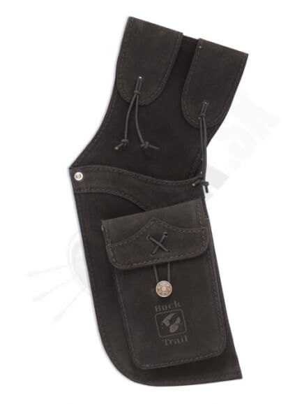 5.1 Tradičný field tulec Bucktrail suede  41 cm čierny (4261)