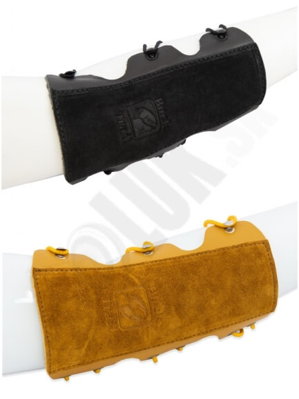 1.8.8. Chránič na pažu z kože Bucktrail patchy žltý a čierny (20621,2)